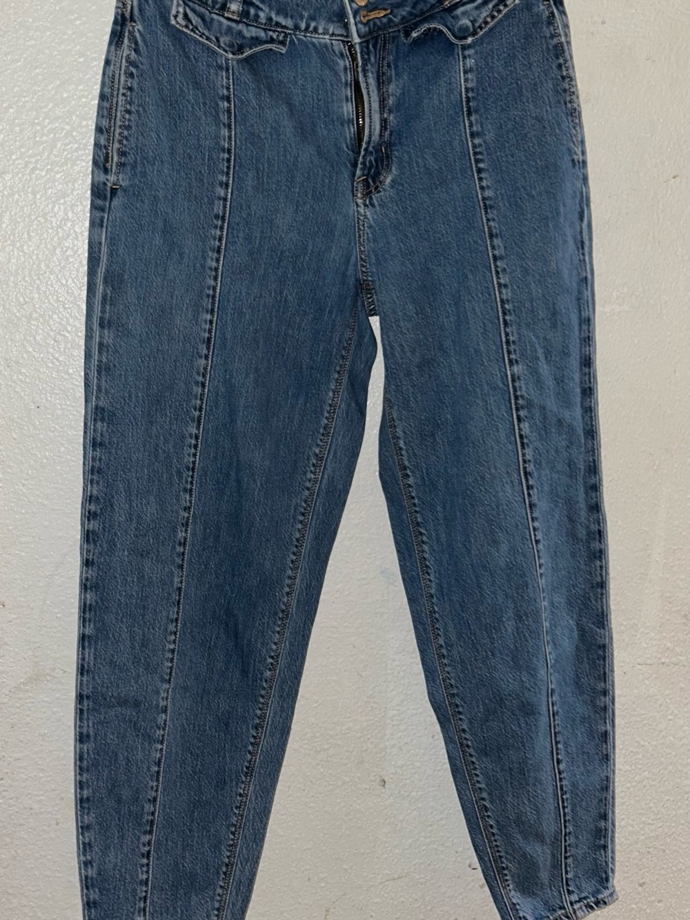 American Eagle Light and Medium Blue Denim Jeans